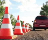 Teen and adult drivers receiving behind-the-wheel driving lessons in New Jersey with a certified instructor